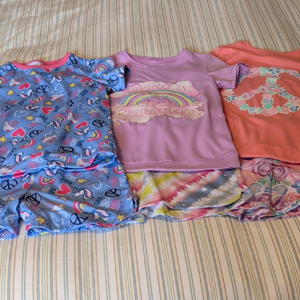 Lot Of Girls Lands End PJ's Size 10
